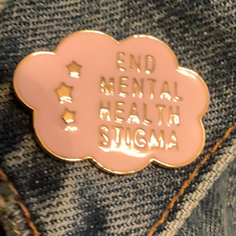 💥Bundle 3 for $25💥 New Pin- says “END MENTAL HEALTH STIGMA”